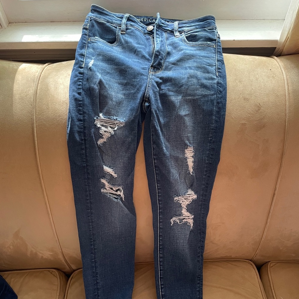 American Eagle Super Stretch Super High-Rise Jegging 0